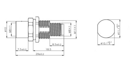 CAN + Power bulkhead connector - Image 4